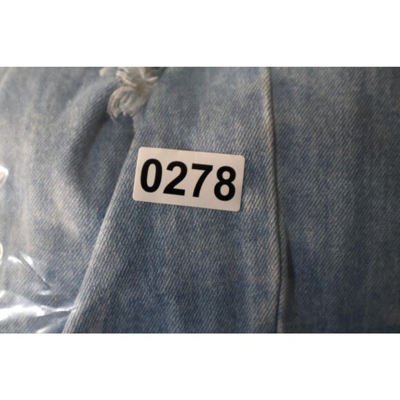 Vibrant Miu Jeans Womens 3 W25 Distressed Ripped High Rise Made in USA Denim - Picture 8 of 8